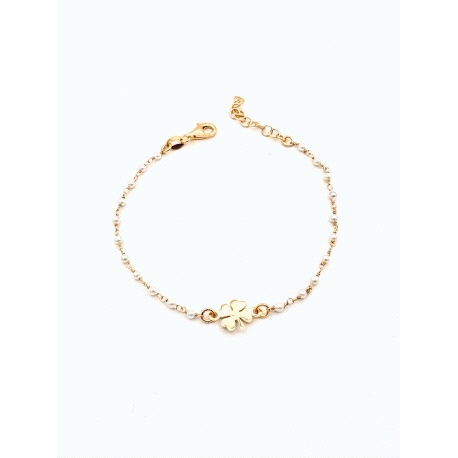 PULSERAS PLATA ERLITAS BAÑO ORO                                                                     