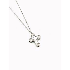 GARGANTILLA PLATA CIRCONITAS NACAR                                                                  