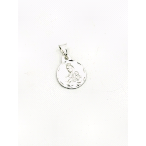 PLATA COLGANTE LISO ESCAPULARIO 15 MM                                                               