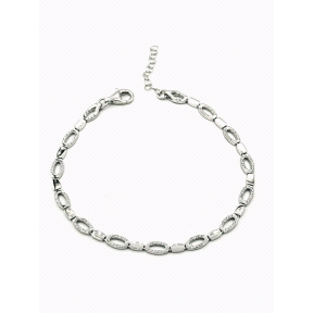 PULSERAS PLATA CIRCONITAS                                                                           