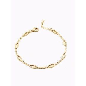 PULSERAS PLATA CIRCONITAS BAÑO ORO                                                                  