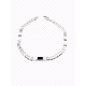 PULSERAS PLATA 3 PLACAS                                                                             
