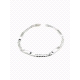 PULSERAS PLATA 4 PLACAS                                                                             