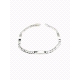 PULSERAS PLATA 3 PLACAS                                                                             
