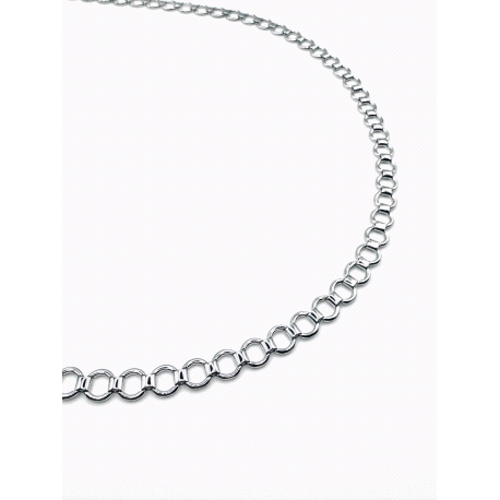 GARGANTILLA PLATA LISA                                                                              