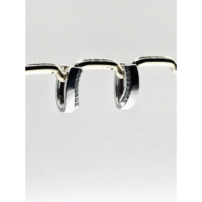 PENDIENTE PLATA CIRCONITAS                                                                          