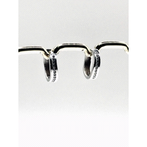 PENDIENTE PLATA ARO CIRCONITAS                                                                      