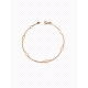 PULSERAS PLATA LISA BAÑO ORO                                                                        