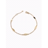 PULSERAS PLATA LISA BAÑO ORO                                                                        