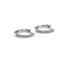 PENDIENTE PLATA ARO CIRCONITAS 15 MM                                                                