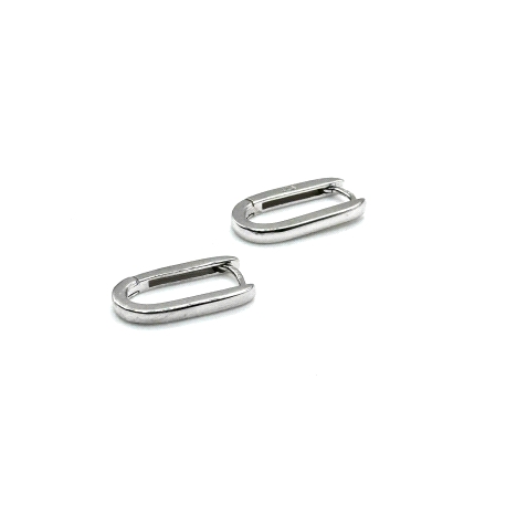 PENDIENTE PLATA ARO LISO                                                                            