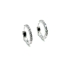 PENDIENTE PLATA ARO CIRCONITAS 18 MM                                                                