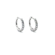 PENDIENTE PLATA ARO CIRCONITAS 15 MM                                                                