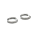 PENDIENTE PLATA ARO CIRCONITAS 15 MM                                                                