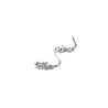 PENDIENTE PLATA ARO PRESION 5 MM CIRCONI                                                            