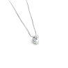 GARGANTILLA PLATA CORAZON CHATON                                                                    