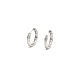 PENDIENTE PLATA ARO CIRCONITAS 19 MM                                                                
