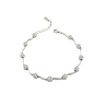 PULSERAS PLATA CIRCONITAS ROSETONES                                                                 