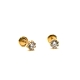 PENDIENTE PLATA CIRCONITA 8 GARRAS 4M BA                                                            