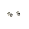 PENDIENTE PLATA MARGARITA 4 MM RH