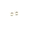 PENDIENTE PLATA 1/2 PERLA  10 MM