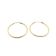 PENDIENTE PLATA ARO 1,5X35 MM BAÑO ORO                                                              