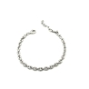 PULSERAS PLATA CALABROTE RODIO