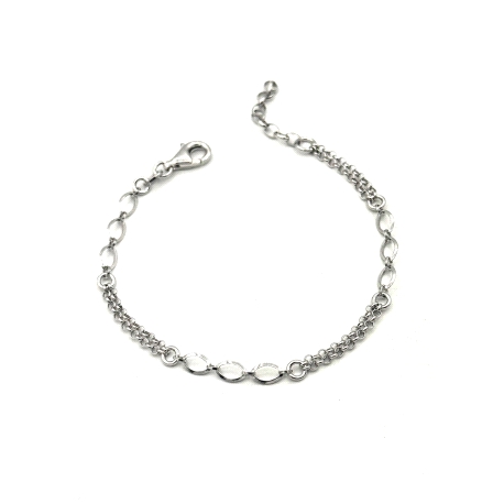 PULSERAS PLATA ESLABONES                                                                            