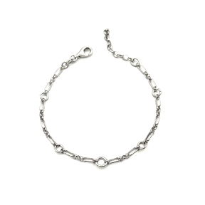 PULSERAS PLATA ESLABONES                                                                            
