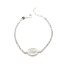 PULSERAS PLATA MOTIVO MILAGROSA