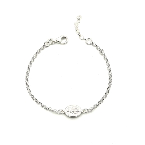 PULSERAS PLATA MOTIVO MILAGROSA                                                                     