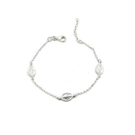 PULSERAS PLATA MILAGROSA                                                                            