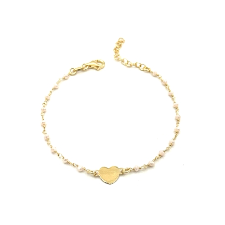 PULSERAS PLATA PIEDRA BAÑO ORO                                                                      