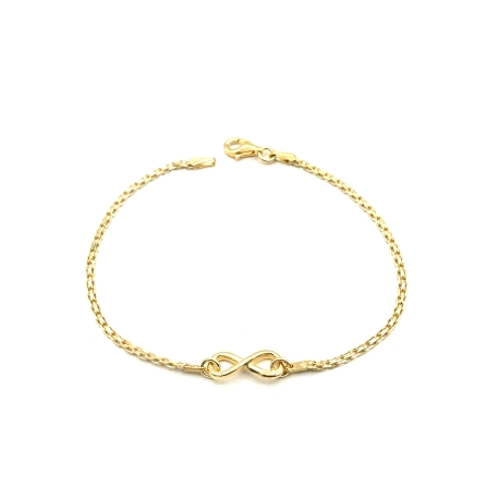 PULSERAS PLATA LISA BAÑO ORO                                                                        