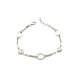 PULSERAS PLATA PERLAS                                                                               