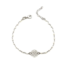 PULSERAS PLATA PERLITAS                                                                             