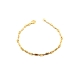 PULSERAS PLATA LISA BAÑO ORO                                                                        