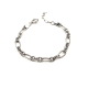 PULSERAS PLATA LISA HUECA RODIO                                                                     