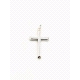 CRUZ PLATA LISA TUBO 4 X 2,5 CM                                                                     