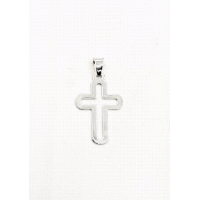 CRUZ PLATA LISA CALADA                                                                              