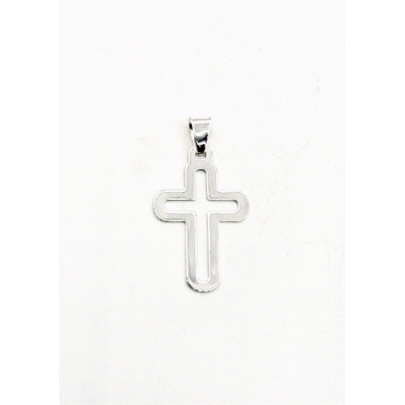 CRUZ PLATA LISA CALADA                                                                              