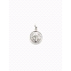 COLGANTE PLATA SAN BENITO 10 MM                                                                     