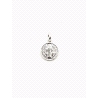 COLGANTE PLATA SAN BENITO 10 MM