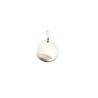COLGANTE PLATA DISCO 14 MM