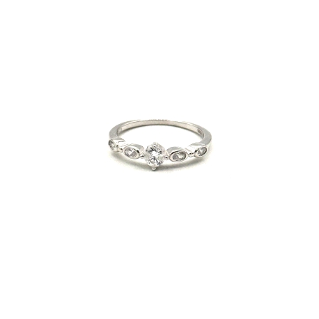 SORTIJA PLATA CIRCONITAS                                                                            