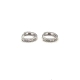 PENDIENTE PLATA ARO 10 MM CIRCONITAS                                                                