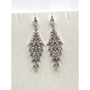 PENDIENTE PLATA CIRCONITAS                                                                          
