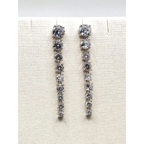 PENDIENTE PLATA CIRCONITAS                                                                          