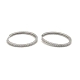 PENDIENTE PLATA ARO CIRCONITAS 25 MM                                                                