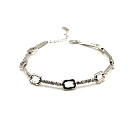 PULSERAS PLATA CIRCONITAS                                                                           